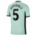 Billige Chelsea Benoit Badiashile #5 Tredje Fodboldtrøjer 2023-24 Kortærmet